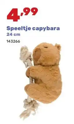 Happyland Speeltje capybara aanbieding
