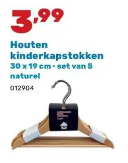 Happyland Houten Kinderkapstokken aanbieding