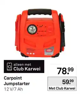 Karwei Carpoint Jumpstarter aanbieding