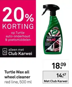 Karwei Turtle Wax all wheel cleaner aanbieding