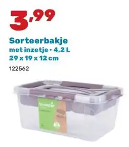 Happyland Sorteerbakje met inzetje aanbieding