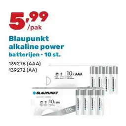 Happyland Blaupunkt alkaline power batterijen aanbieding