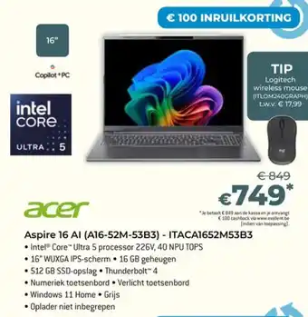 Acer Aspire 16 AI