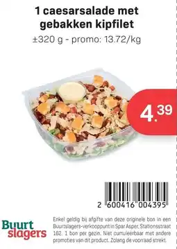 Bon Ap 1 caesarsalade met gebakken kipfilet aanbieding