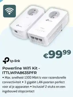AUVA tp-link powerline wifi kit aanbieding