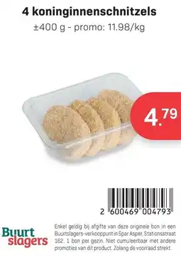 Bon Ap 4 koninginnenschnitzels aanbieding