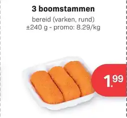 Bon Ap 3 Boomstammen aanbieding