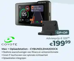 AUVA Max + Oplaadstation - CYBUNDLEMAXDOCK aanbieding