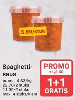 Bon Ap Spaghetti-saus aanbieding