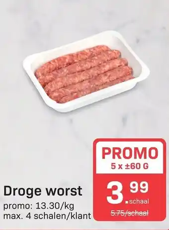 Droge worst