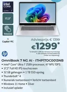 AUVA omnibook 7 ng ai aanbieding