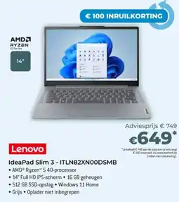 AUVA Lenovo Ideapad Slim 3 aanbieding