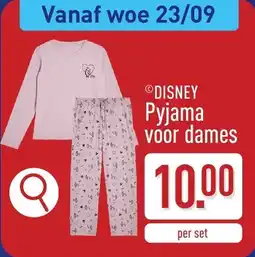 ALDI Disney Pyjama voor Dames aanbieding
