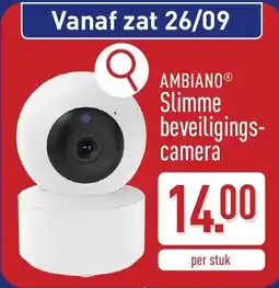 ALDI Ambiano Slimme Beveiligings Camera aanbieding