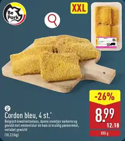 ALDI Cordon Bleu aanbieding