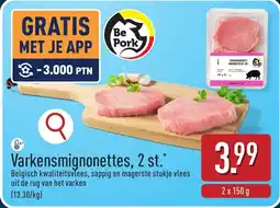 ALDI Varkensmignonettes aanbieding
