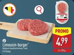 ALDI Limousin-Burger aanbieding
