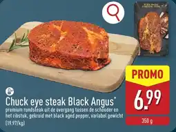 ALDI Chuck eye steak Black Angus aanbieding