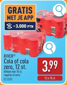 ALDI River Cola of Cola Zero aanbieding