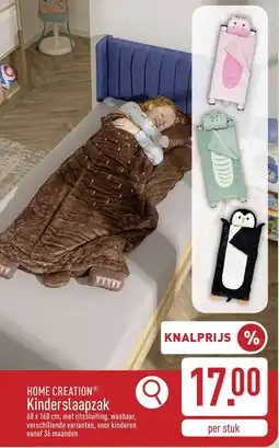 ALDI Home creation kinderslaapzak aanbieding