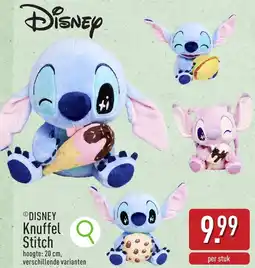 ALDI Disney knuffel stitch aanbieding