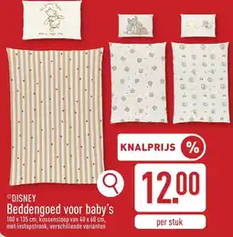 ALDI Disney Beddengoed voor baby's aanbieding