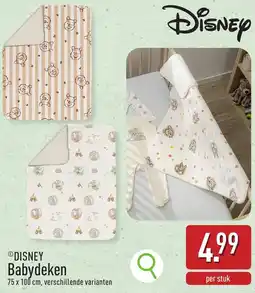 ALDI Disney babydeken aanbieding