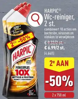 ALDI Harpic wc-reiniger aanbieding