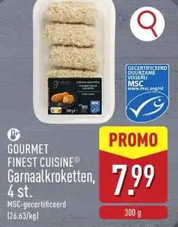ALDI Gourmet finest cuisine garnaalkroketten aanbieding