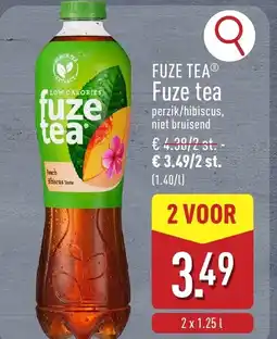 ALDI Fuze tea aanbieding