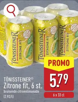 ALDI Tönissteiner zitrone fit aanbieding