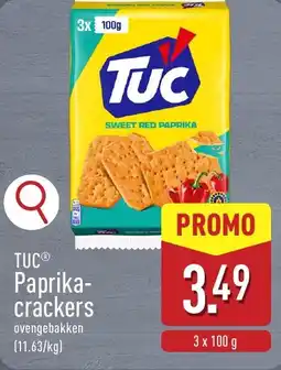 ALDI Tuc paprika crackers aanbieding