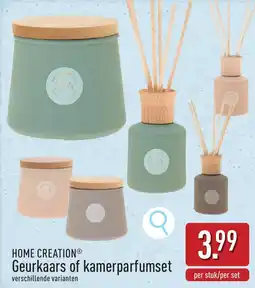 ALDI Home creation geurkaars of kamerparfumset aanbieding