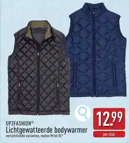 ALDI Up2fashion Lichtgewatteerde bodywarmer aanbieding