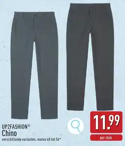 ALDI Up2fashion chino aanbieding
