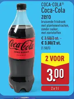 ALDI Coca-Cola zero aanbieding