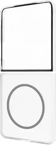 Coolblue Samsung Galaxy Z Flip 7 Back Cover met Magneet Transparant aanbieding
