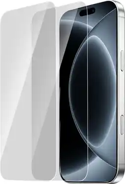 Coolblue BlueBuilt iPhone 18 Pro Protège-écran Verre Lot de 2 aanbieding