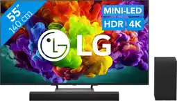 Coolblue LG Mini-led 55 QNED93 (2026) + LG DS40T aanbieding