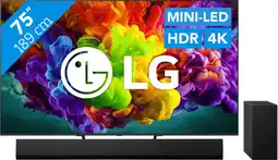 Coolblue LG Mini-led 75 QNED93 (2026) + LG DSG10TY aanbieding