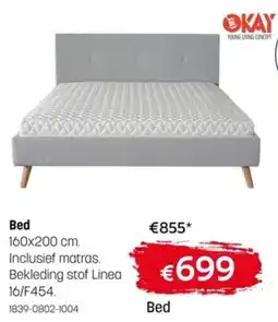 BE-Okay Bed aanbieding
