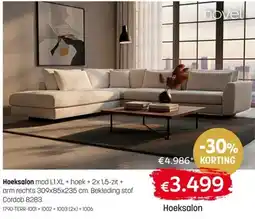 BE-Okay Hoeksalon aanbieding