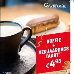 BE-Okay Koffie + Verjaardags taart aanbieding