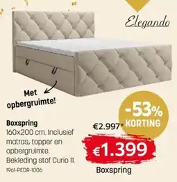 BE-Okay Boxspring aanbieding