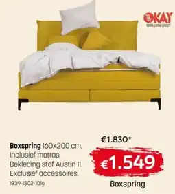 BE-Okay Boxspring aanbieding