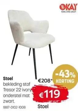 BE-Okay Stoel aanbieding