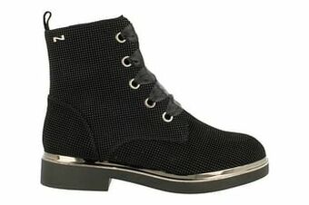 Berca Shoes Nathan-Baume Bottine Dames Extra Veters - Zwart aanbieding
