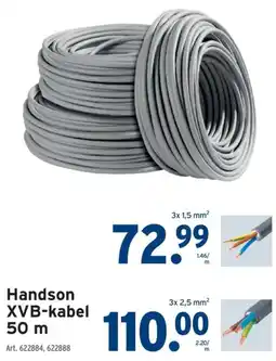 GAMMA Handson XVB-kabel aanbieding
