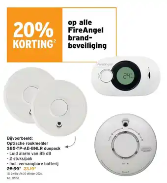 Alle FireAngel brandbeveiliging