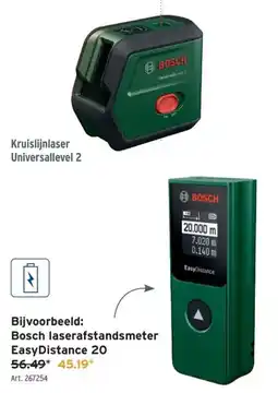 GAMMA Bosch laserafstandsmeter EasyDistance 20 aanbieding